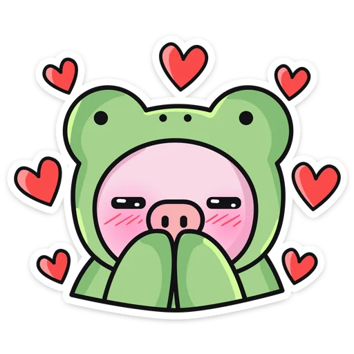 🥰 Стикер «Мрак & Люля» для Telegram