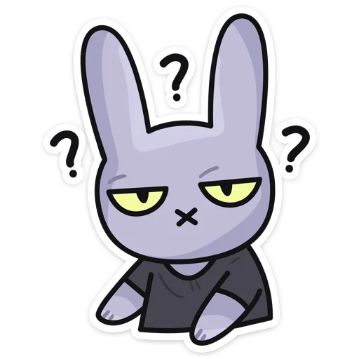 ⁉ Стикер «Мрак & Люля» для Telegram