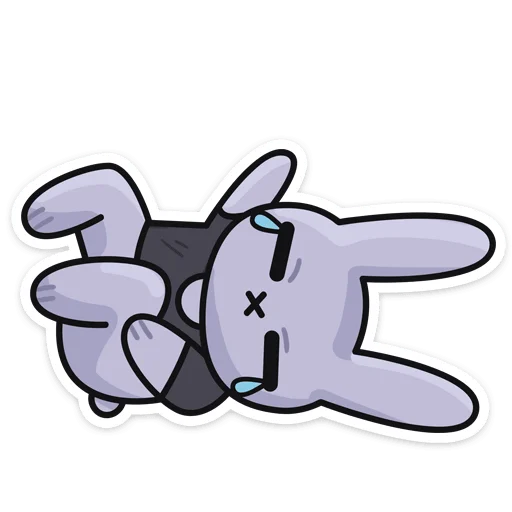 😭 Стикер «Мрак & Люля» для Telegram