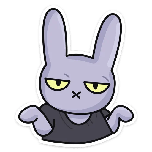 🤷 Стикер «Мрак & Люля» для Telegram