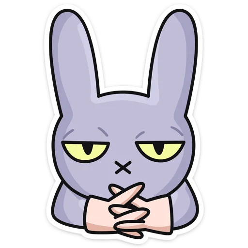 😒 Стикер «Мрак & Люля» для Telegram