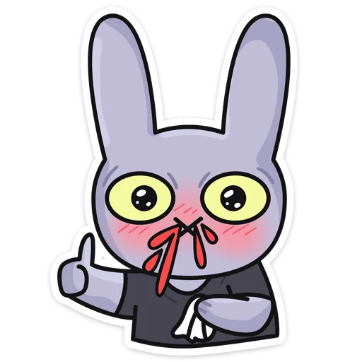 👍 Стикер «Мрак & Люля» для Telegram