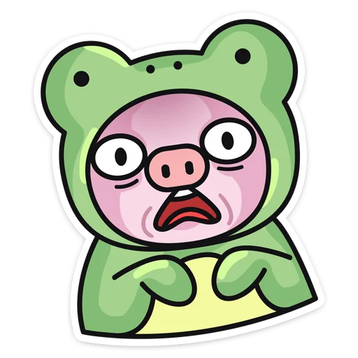 😰 Стикер «Мрак & Люля» для Telegram