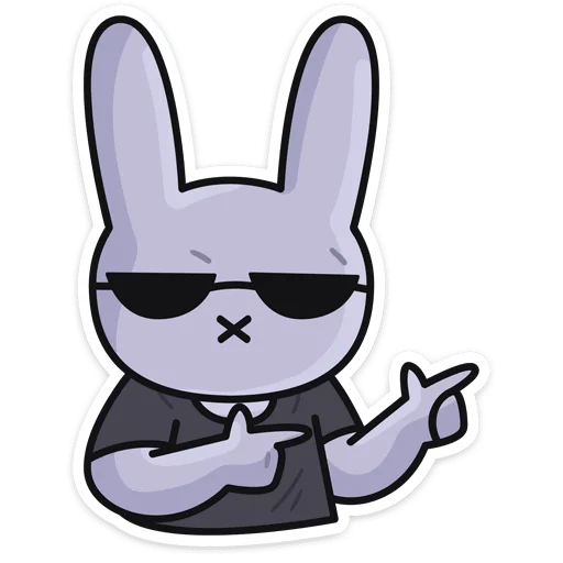 😎 Стикер «Мрак & Люля» для Telegram