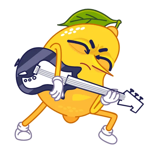 🎸 Стикер «Lemon» для Telegram