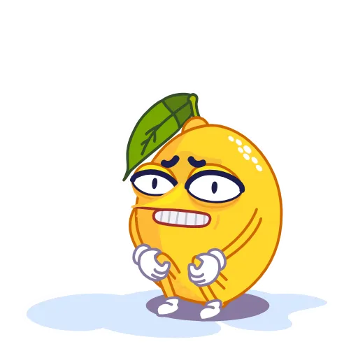 😨 Стикер «Lemon» для Telegram
