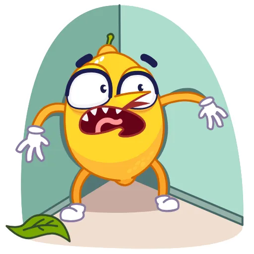 😱 Стикер «Lemon» для Telegram