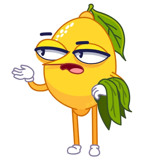 Стикерпак Lemon для Telegram