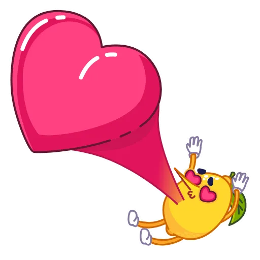 ❤️ Стикер «Lemon» для Telegram