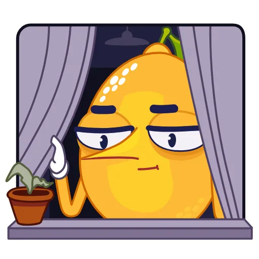 😒 Стикер «Lemon» для Telegram