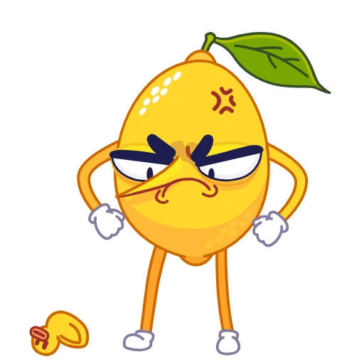 😤 Стикер «Lemon» для Telegram
