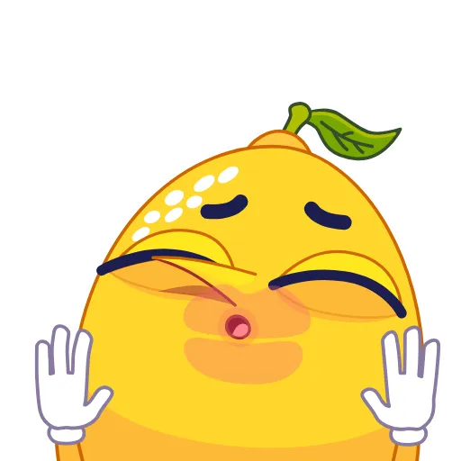 💋 Стикер «Lemon» для Telegram