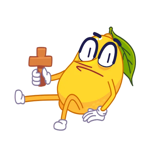 😱 Стикер «Lemon» для Telegram