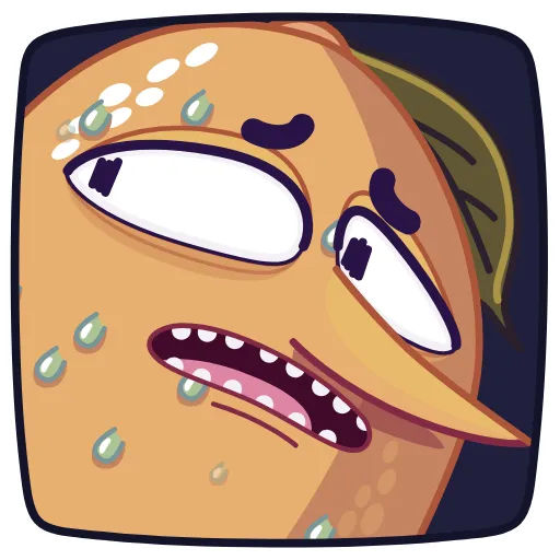 😨 Стикер «Lemon» для Telegram