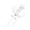 Стикер 11 White Emoji