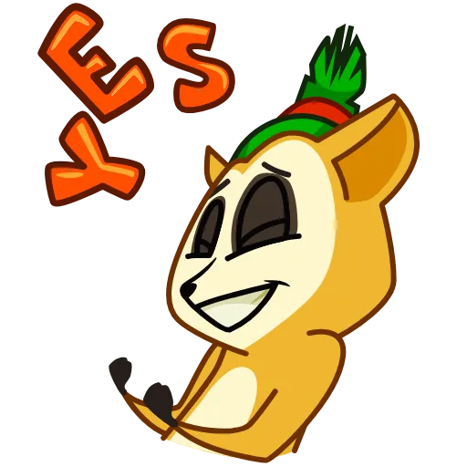 ✊ Стикер «Lemur» для Telegram
