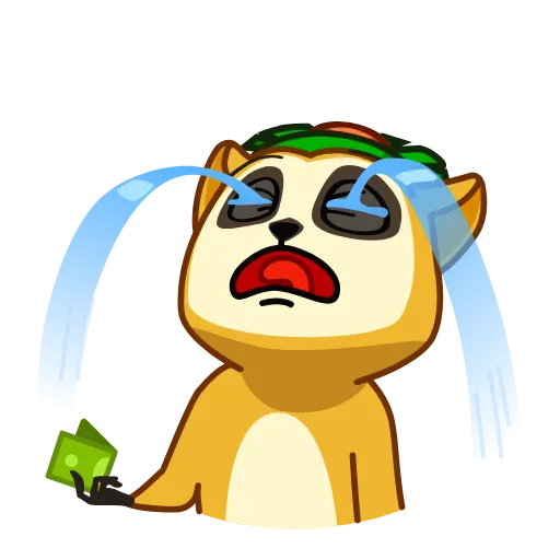 😭 Стикер «Lemur» для Telegram