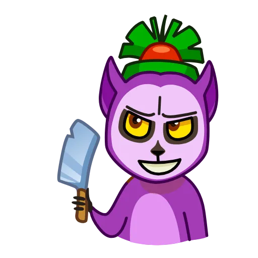 😈 Стикер «Lemur» для Telegram