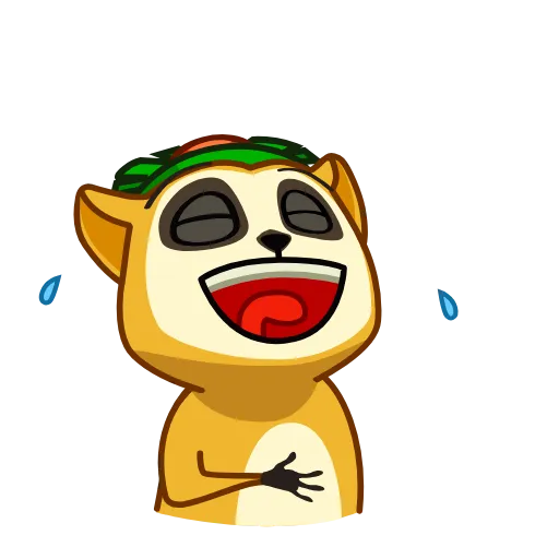 Стикерпак Lemur для Telegram