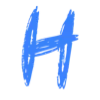 💙 Эмодзи «Синие буквы, цифры, иконки» для Telegram