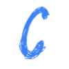 💙 Эмодзи «Синие буквы, цифры, иконки» для Telegram