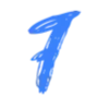 💙 Эмодзи «Синие буквы, цифры, иконки» для Telegram