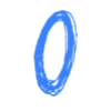 💙 Эмодзи «Синие буквы, цифры, иконки» для Telegram