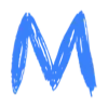 💙 Эмодзи «Синие буквы, цифры, иконки» для Telegram