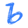 💙 Эмодзи «Синие буквы, цифры, иконки» для Telegram
