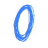 💙 Эмодзи «Синие буквы, цифры, иконки» для Telegram