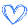 💙 Эмодзи «Синие буквы, цифры, иконки» для Telegram