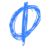 💙 Эмодзи «Синие буквы, цифры, иконки» для Telegram