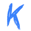 💙 Эмодзи «Синие буквы, цифры, иконки» для Telegram