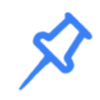 💙 Эмодзи «Синие буквы, цифры, иконки» для Telegram
