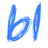 💙 Эмодзи «Синие буквы, цифры, иконки» для Telegram