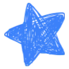 💙 Эмодзи «Синие буквы, цифры, иконки» для Telegram
