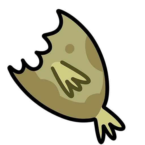 🫥 Стикер «Камбала Лена Без Текста» для Telegram
