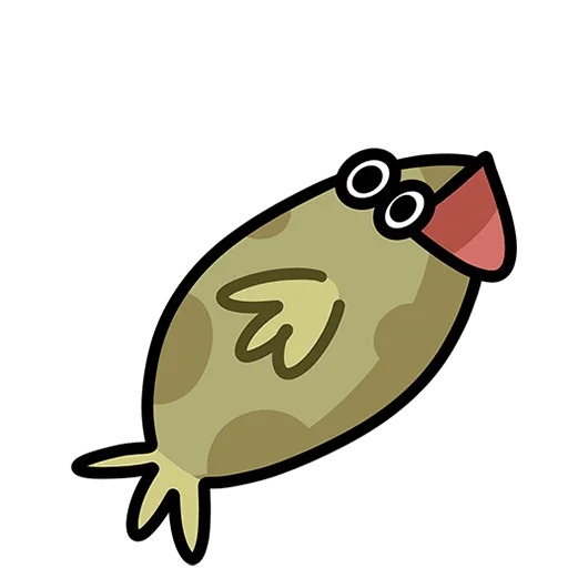 😃 Стикер «Камбала Лена Без Текста» для Telegram