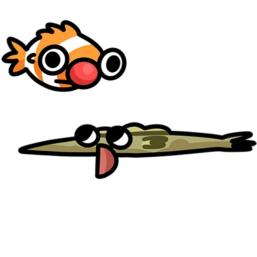 🤡 Стикер «Камбала Лена Без Текста» для Telegram