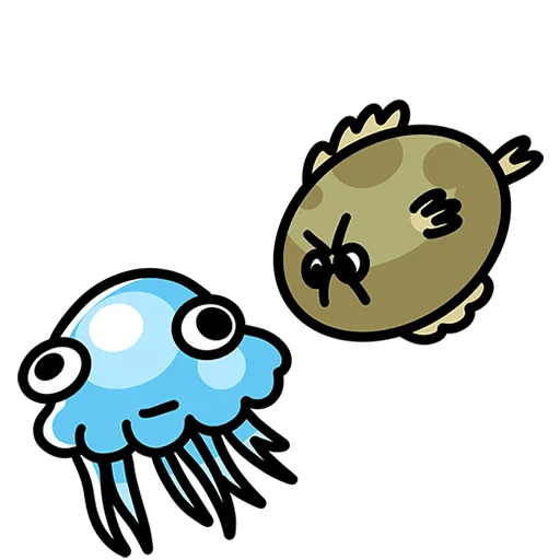 😒 Стикер «Камбала Лена Без Текста» для Telegram