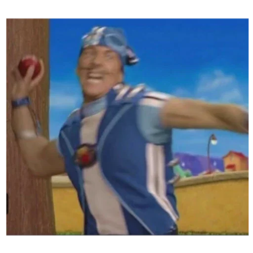😡 Стикер «Lazy Town» для Telegram