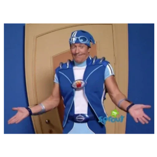 😳 Стикер «Lazy Town» для Telegram