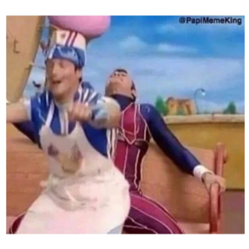 🥵 Стикер «Lazy Town» для Telegram