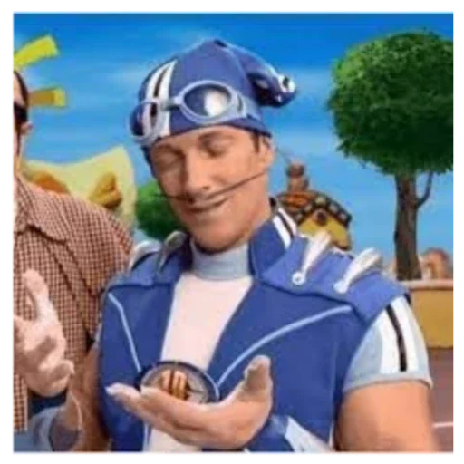 😌 Стикер «Lazy Town» для Telegram