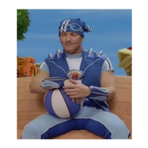 😔 Стикер «Lazy Town» для Telegram