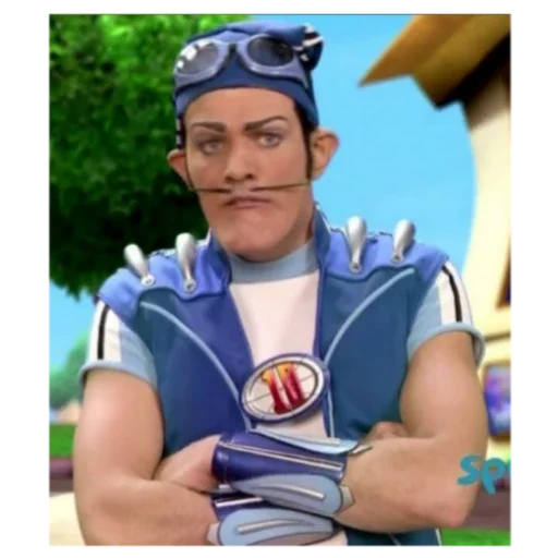 👹 Стикер «Lazy Town» для Telegram