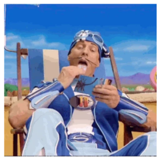 😋 Стикер «Lazy Town» для Telegram