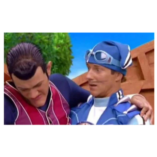 😨 Стикер «Lazy Town» для Telegram