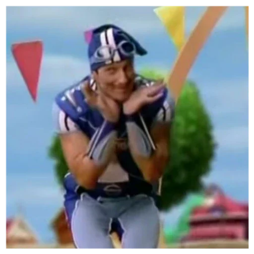 😇 Стикер «Lazy Town» для Telegram