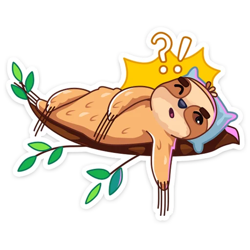 😴 Стикер «Lenny» для Telegram